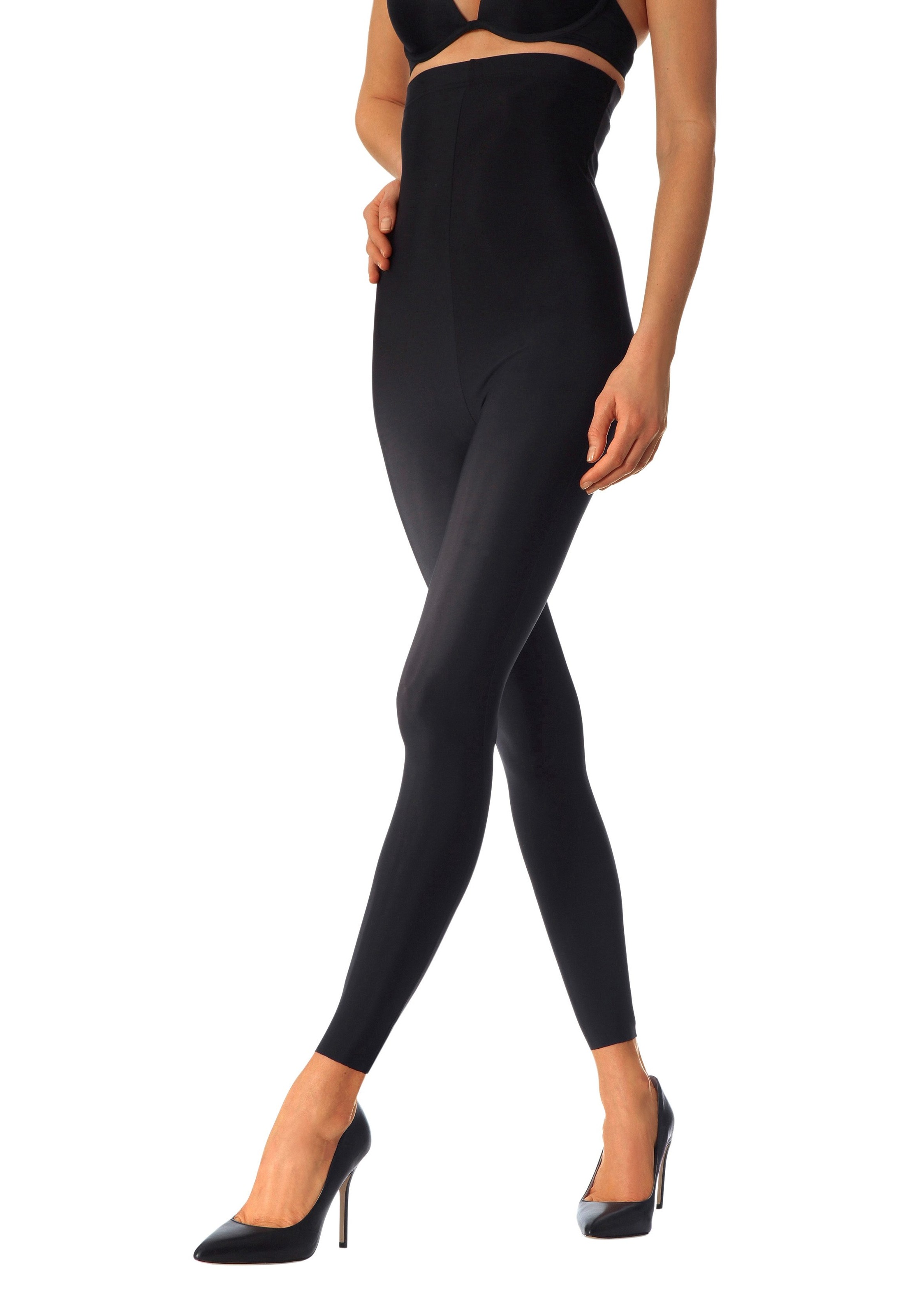 LASCANA Highwaist Leggings  mit leichtem Shaping Effekt, Loungewear