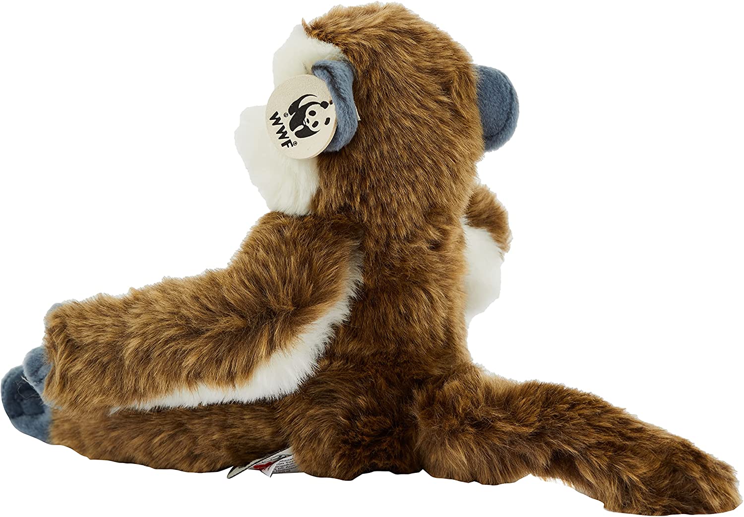 WWF Plüschtier - Affenbaby dunkelbraun (23cm) Kuscheltier Stofftier lebensecht Affe Äffchen