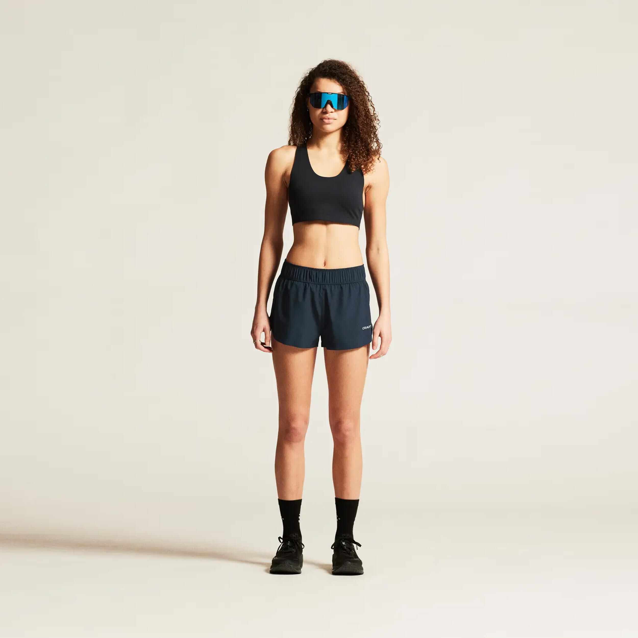 Craft ADV Essence 2in Short 2 Short De Running Femmes - Bleu Foncé