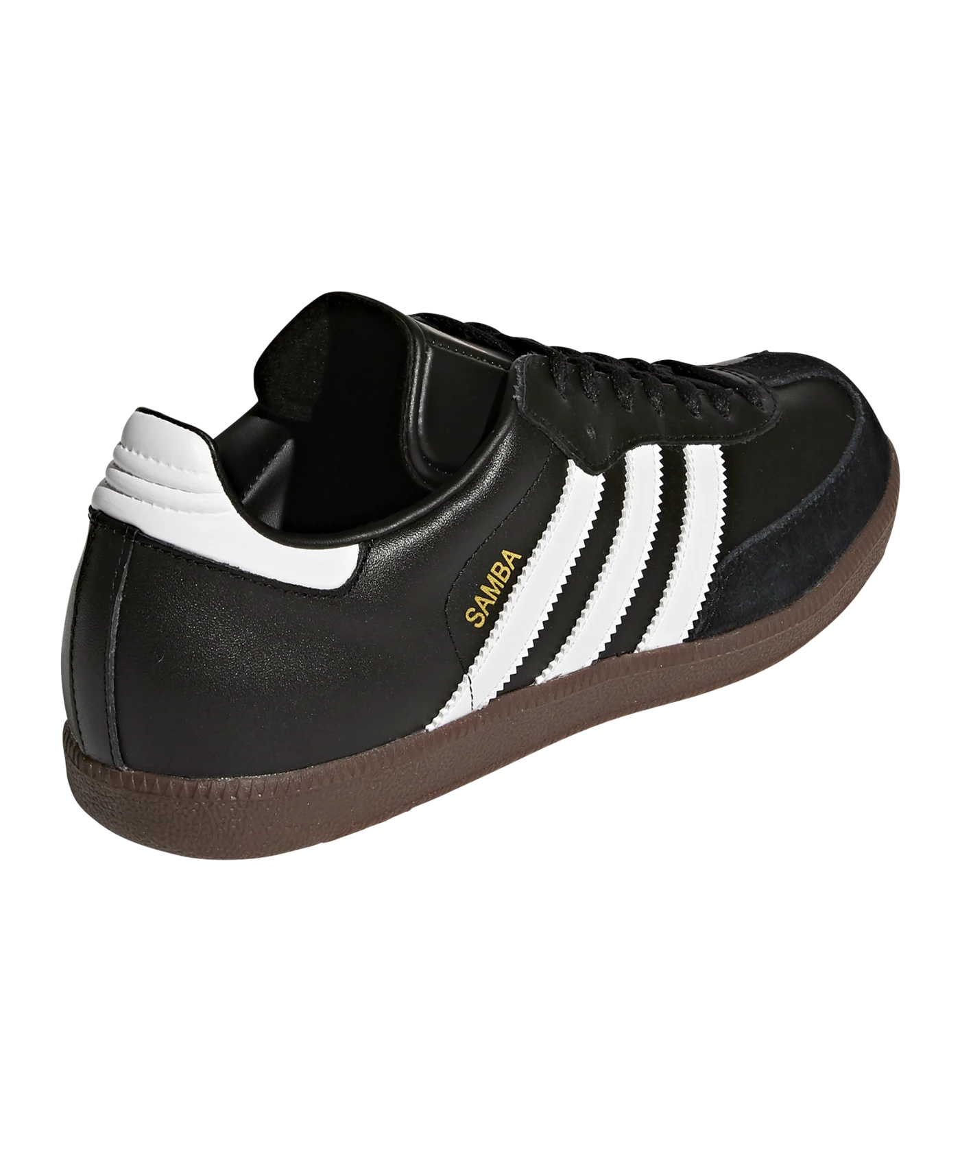 adidas Samba Hallenschuh Leder Schwarz Weiss