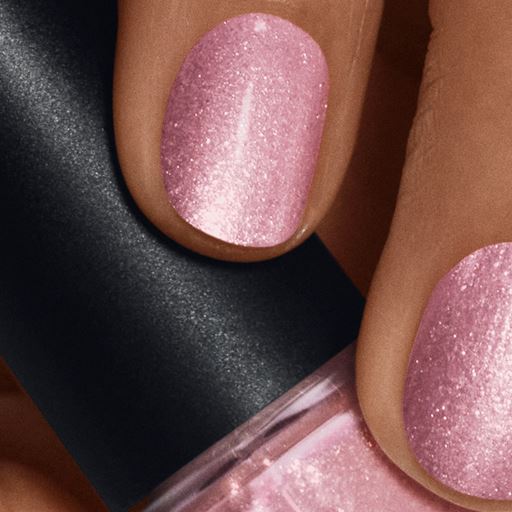 Nilens Jord Neglelak, Glitter Pink