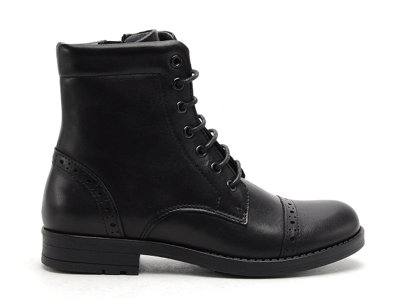 Norvik boots bottine enfant dete noir