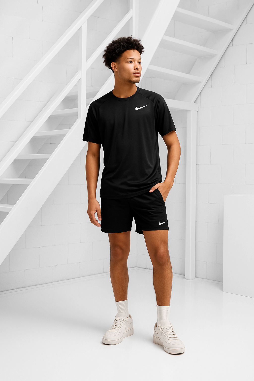 Nike Swim Zomerset Heren Zwart