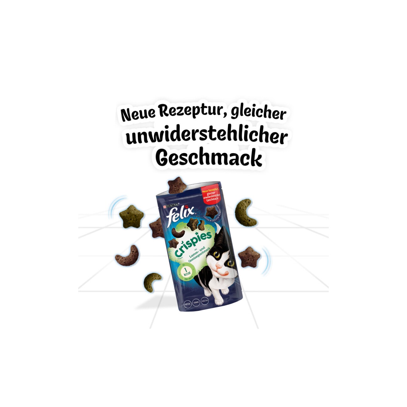 Felix Crispies 8x45g Lamm und Gemüse