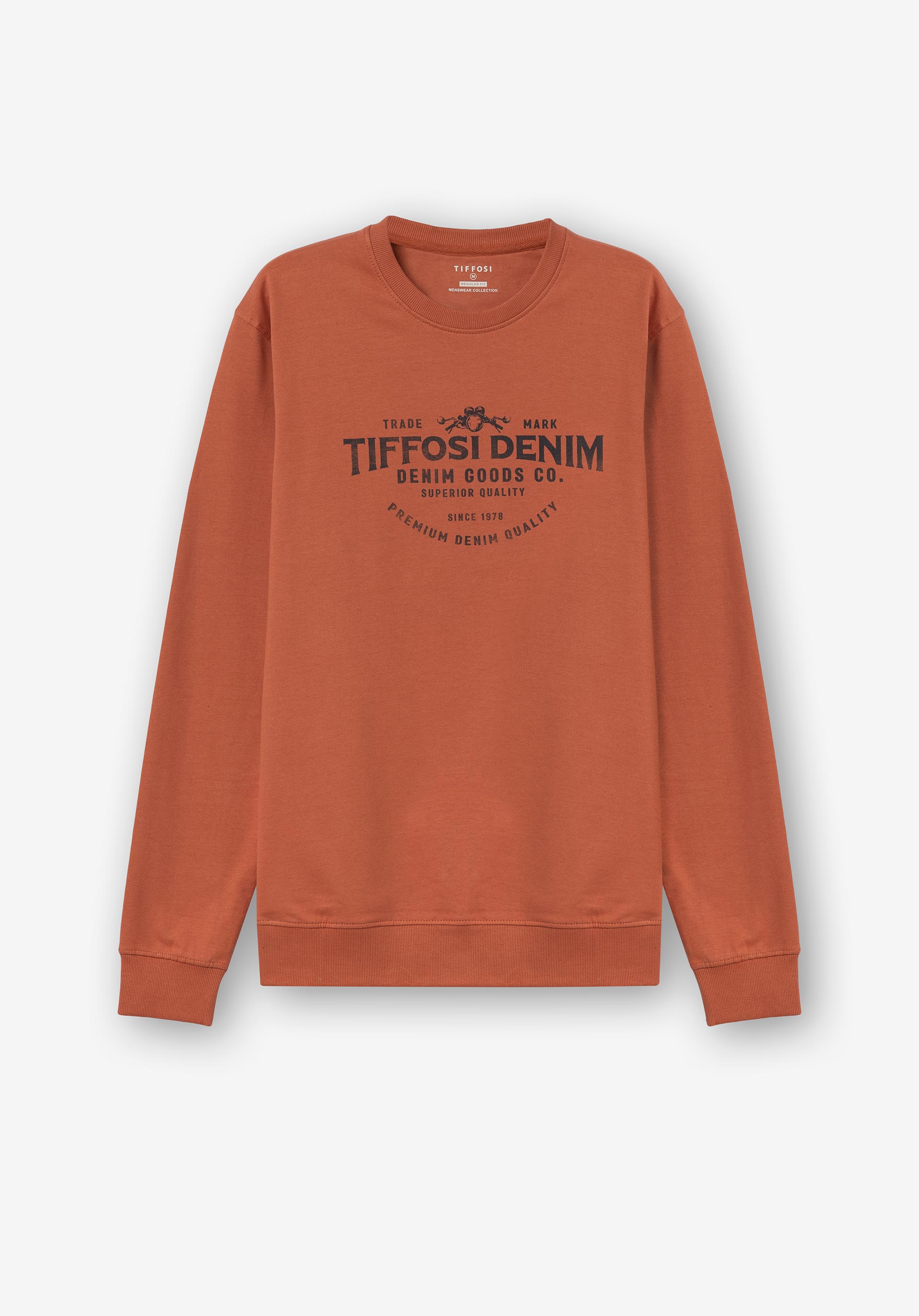 Sweatshirt com Estampado Frontal