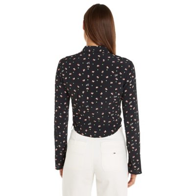 Chemise à manches longues femme Tjw Ditsy Geo TOMMY HILFIGER