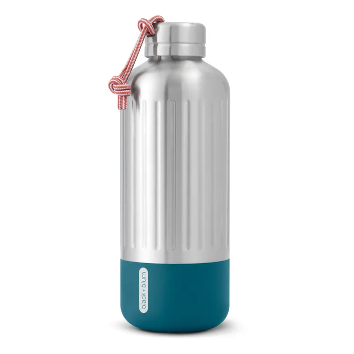 Black + Blum Gourde en inox L | Bleu