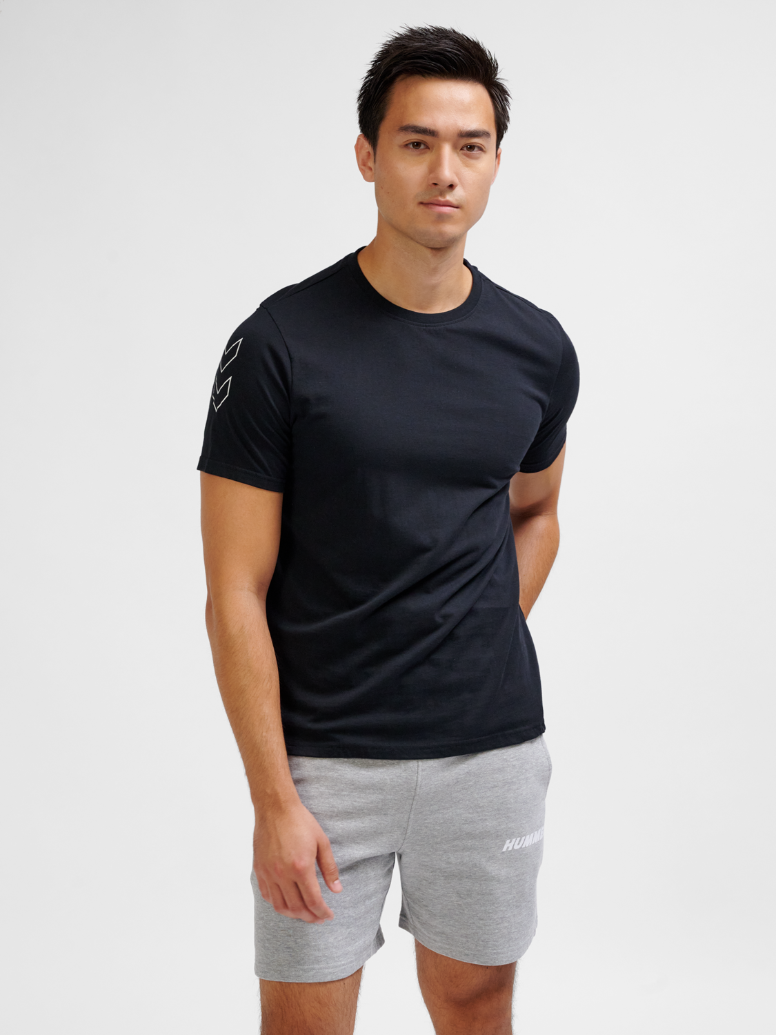 hmlELEMENTAL CHEVRON COTTON TEE