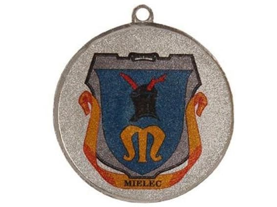Victoria Sport General-medalje med plass til et LuxorJet fargetrykt emblem