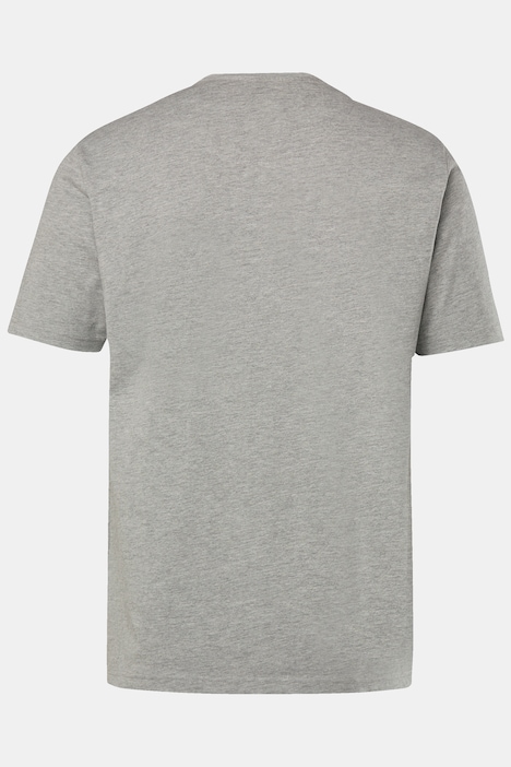 Men+ T-Shirt, Halbarm, Trachten-Motiv, V-Ausschnitt, bis 8 XL