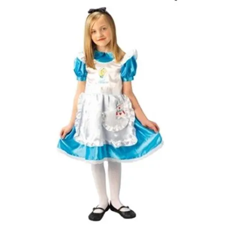 Rubies Kinderkostüm Alice in Wonderland Deluxe, Größe S