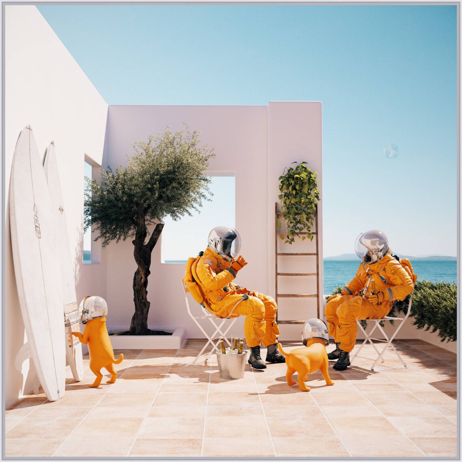 Catching up I by Javier Soler Esplugues - Open Edition.