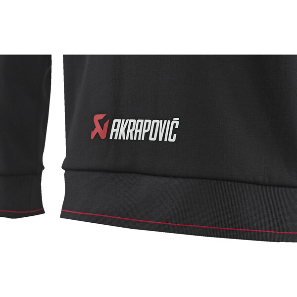 Akrapovic - Veste zippée à capuche femme Noir