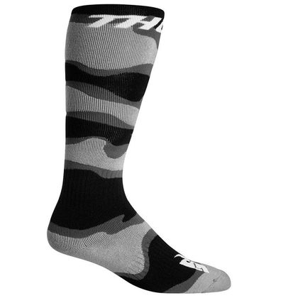 Chaussettes MX Thor MX CAMO GRAY WHITE - Gris