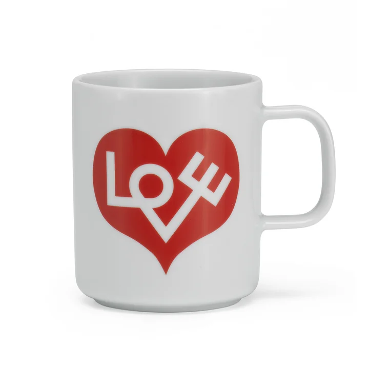 Vitra - Coffee Mug, Love Heart, gold
