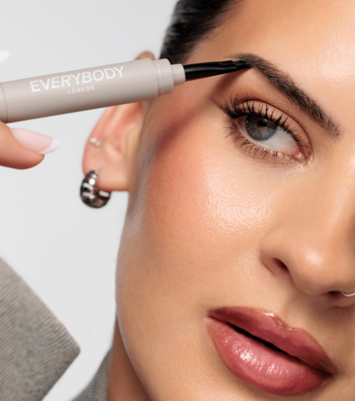 Everybody London - *Back to the Office* - Pomada para sobrancelhas Brow Pomade with Brush - Medium Brown