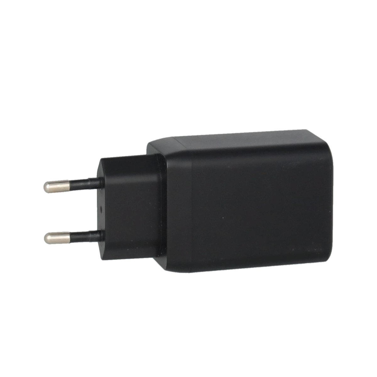 (65W) Dual USB C / 1x USB A GaN Ladegerät Netzteil Fast Charger Qualcomm Quick Charge 3.0 Recycled (ACCHAR-404-WW1) - Schwarz
