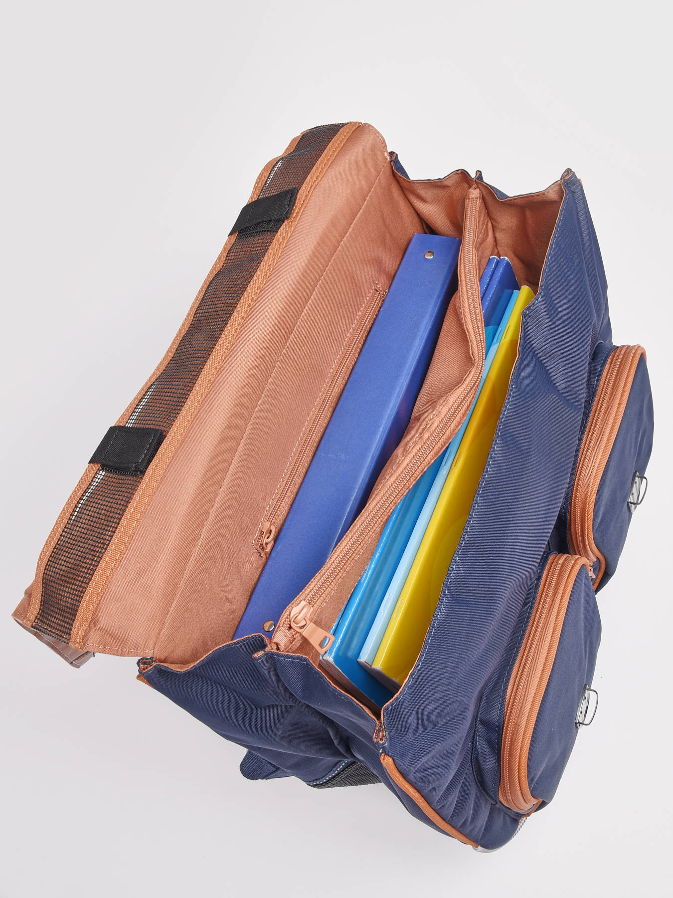 Cartable  roulettes 2 compartiments TANN'S