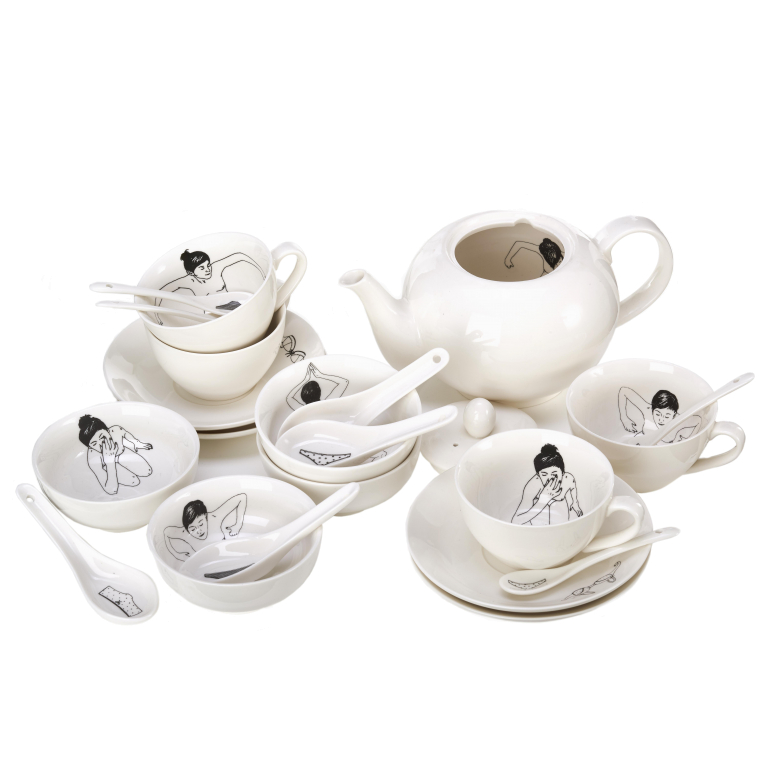 POLSPOTTEN Undressed theepot