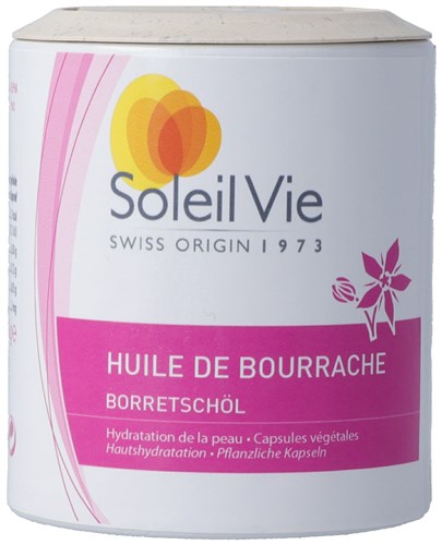 SOLEIL VIE Borretschöl Kaps 694 mg kaltgepresst Bio 90 Stk