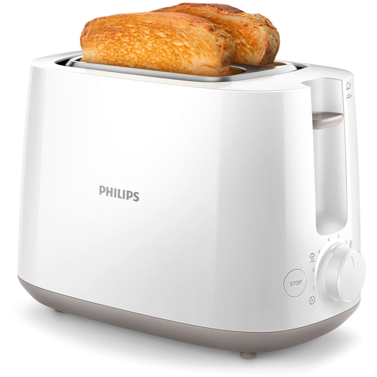 HD2581/00 Brødrister, hvit
