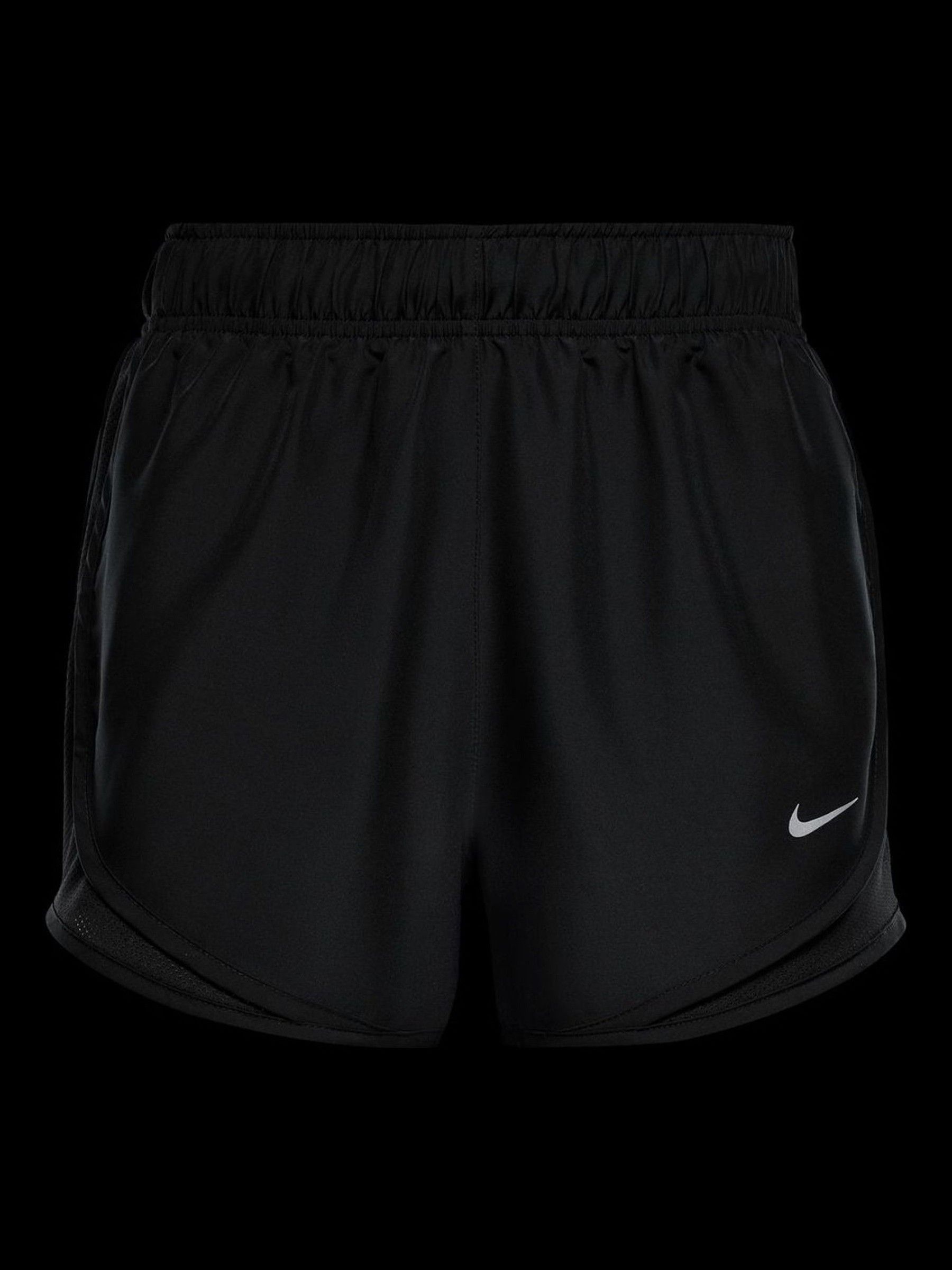 Zwart - Nike Tempo Dri-FIT 3 hardloopshorts met halfhoge taille