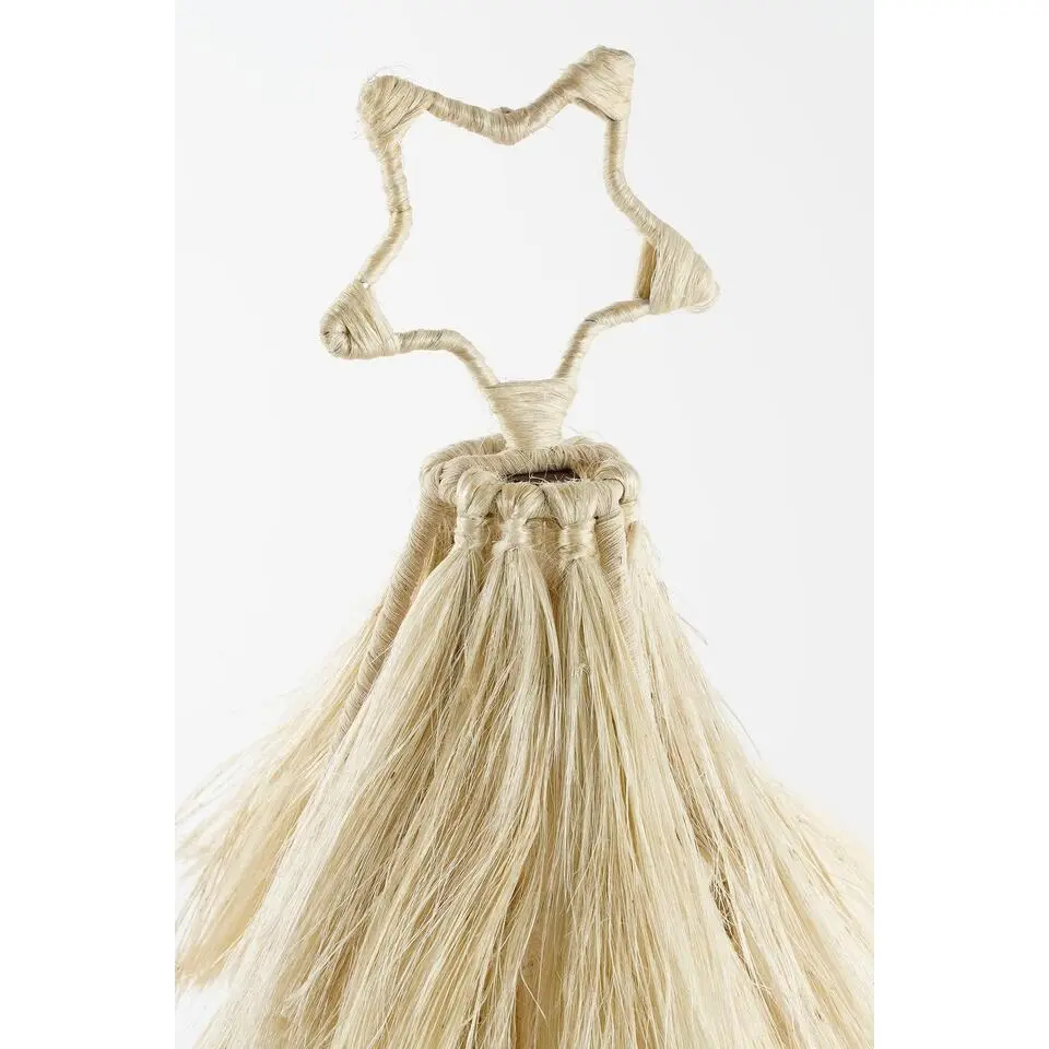 House of Seasons Kerstdecoratie Boom - H44 x Ø25 cm - Jute - Beige