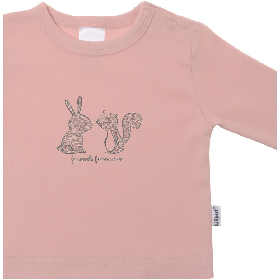 Liliput Langarmshirt Friends forever rosa