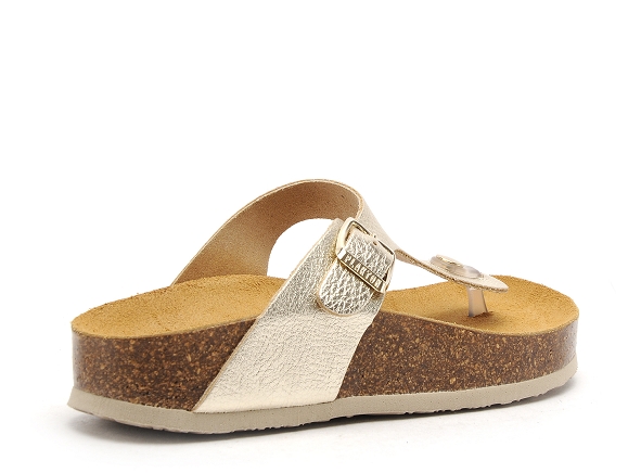 Plakton mules et sabots plats femme cp bolero or