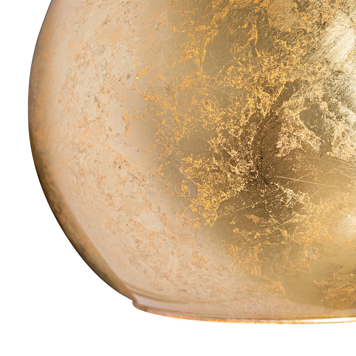 Smart wandlamp zwart met goud glas incl. Wifi A60 - Bert