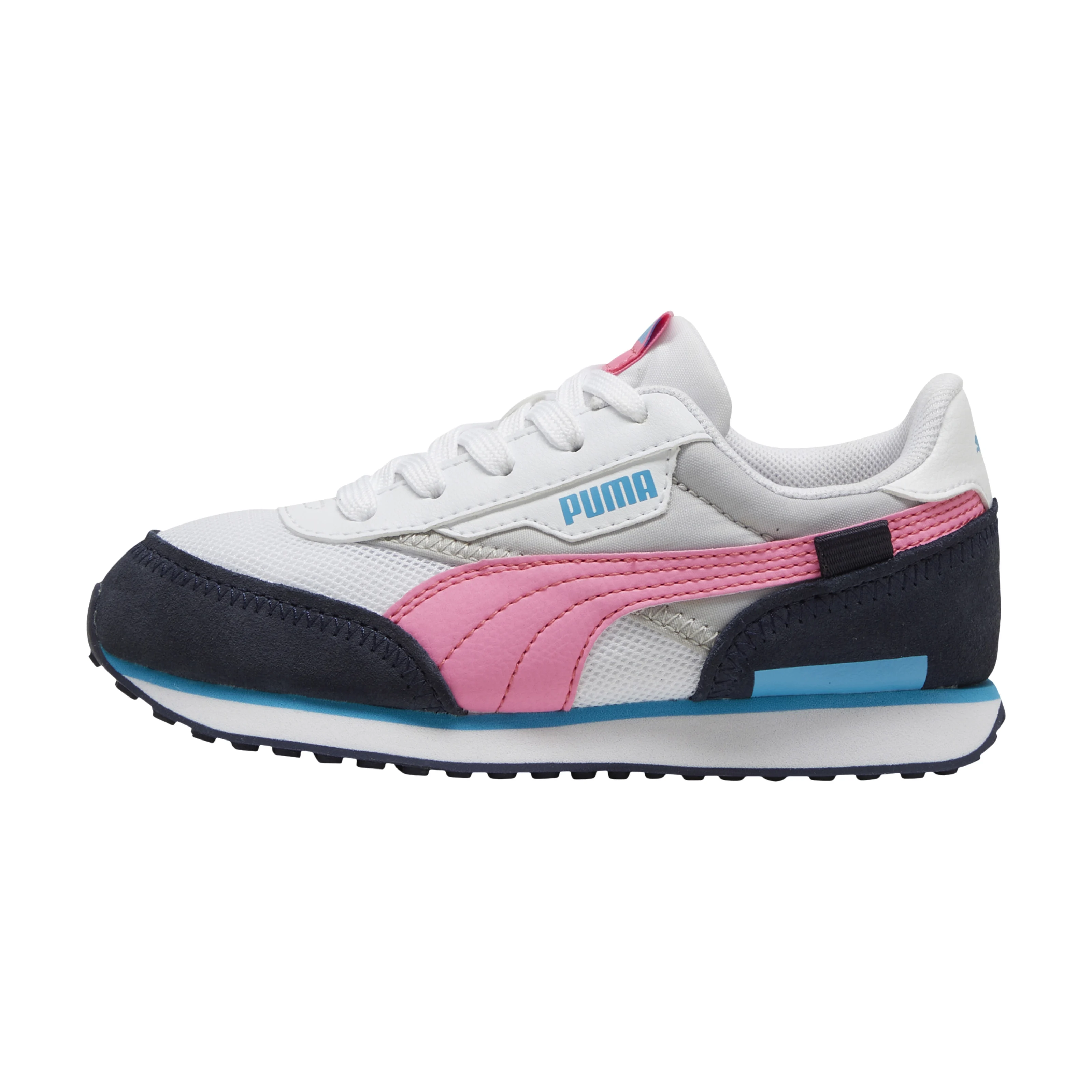 Basket cuir juniorfuture rider splash | Blanc