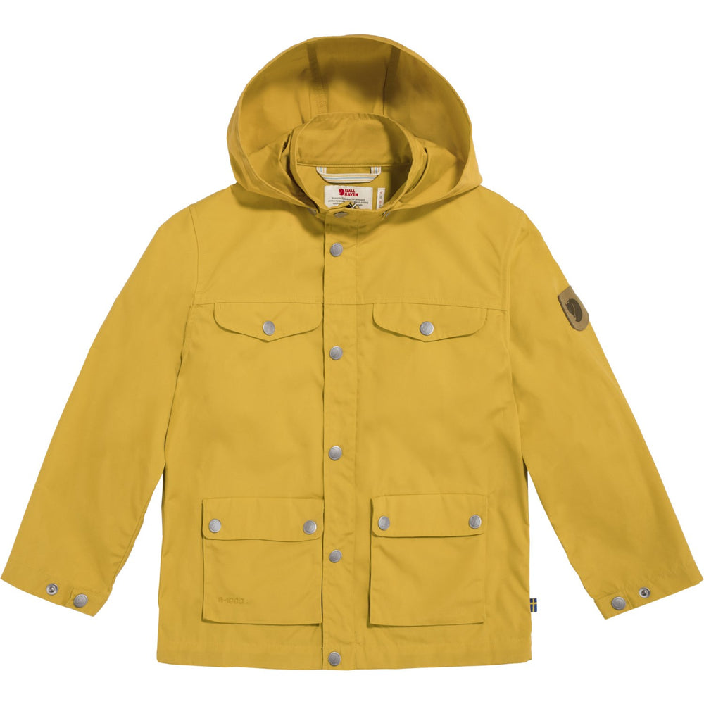Køb Fjällräven Mustard Yellow Kids Greenland Jakke