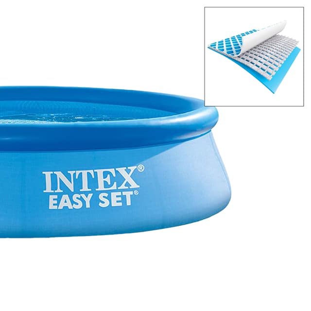 ECD GErmany Intex familiepool 244 x 61 cm swimmingpool pool rund børnebassin