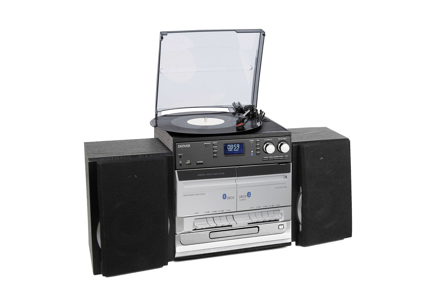 Denver MRD-166 Nostalgie-Stereoanlage mit DAB+