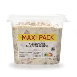 Delhaize Vleessalade groot (voor uw eigen risico, geen restitutie mogelijk)