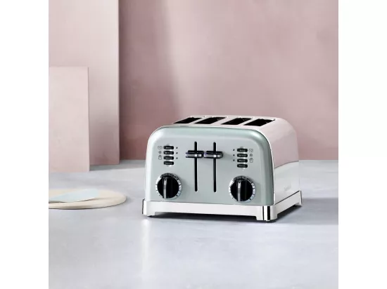 Cuisinart Grille-pain 4 fentes 1800w vert pistache - cpt180ge