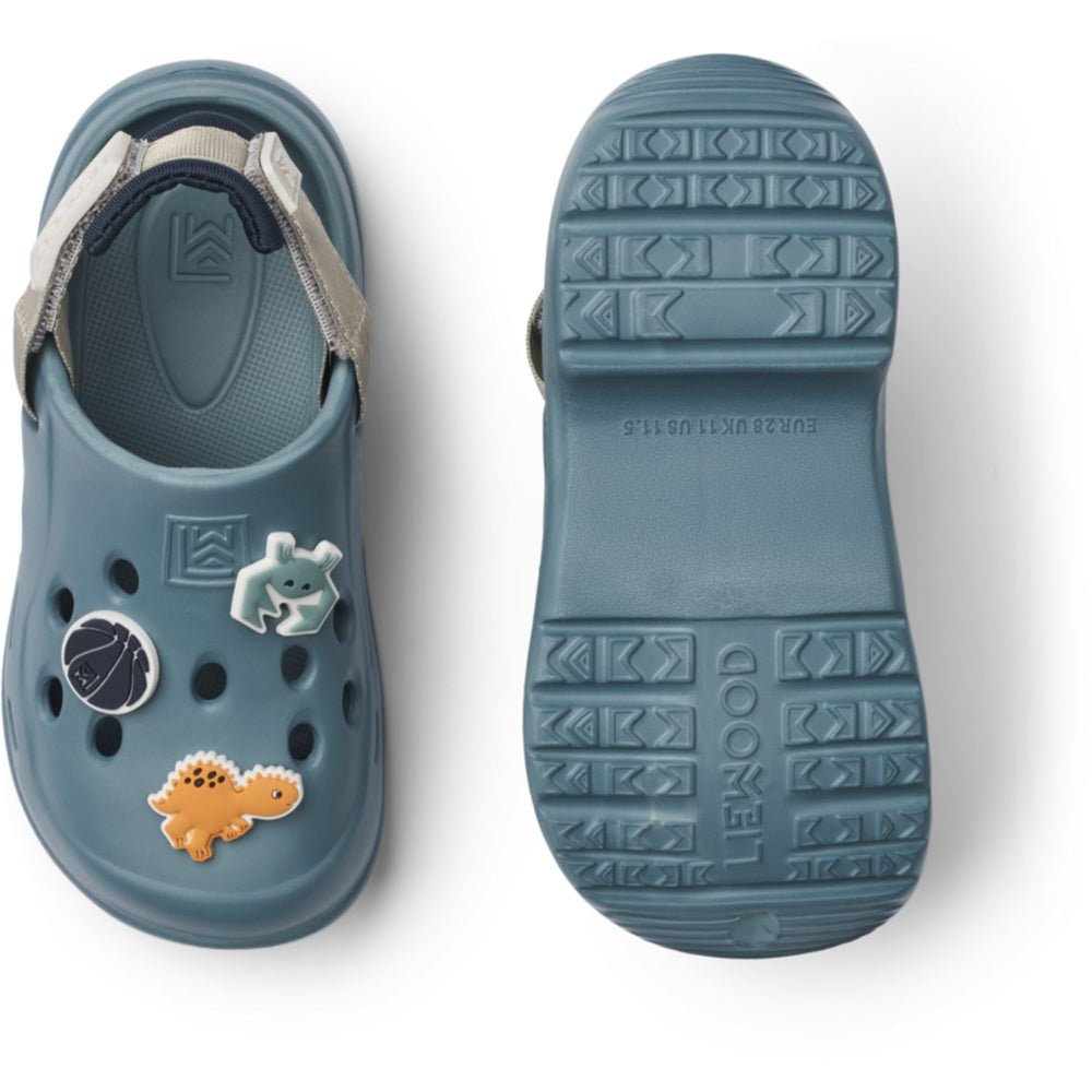 Køb LIEWOOD Whale Blue Mix Milas Sandal