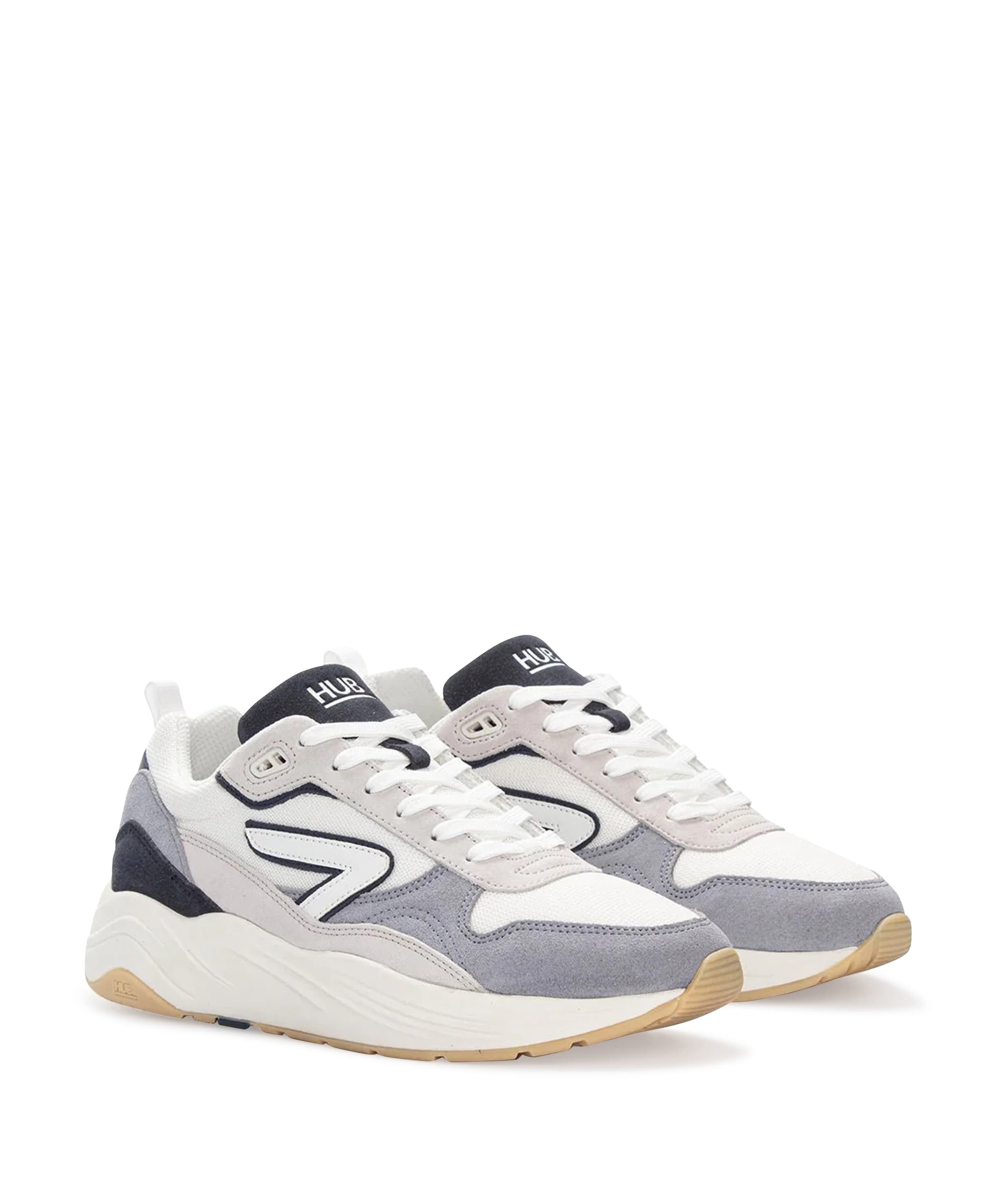 Hub Glide S43 heren sneakers blauw