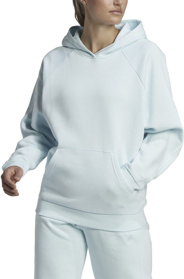 adidas ALL SZN Fleece Boyfriend hættetrøje Blå