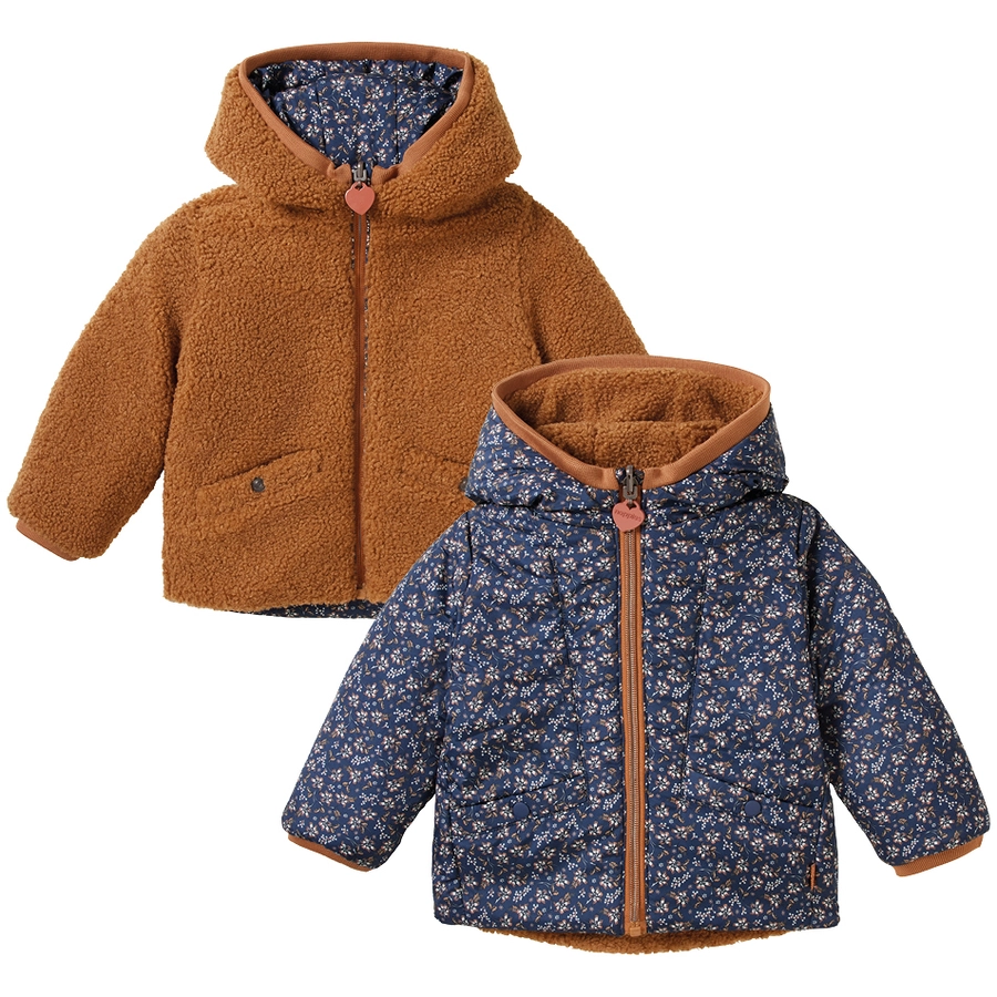 Noppies Winter jacke Venice - Reversible Black Iris