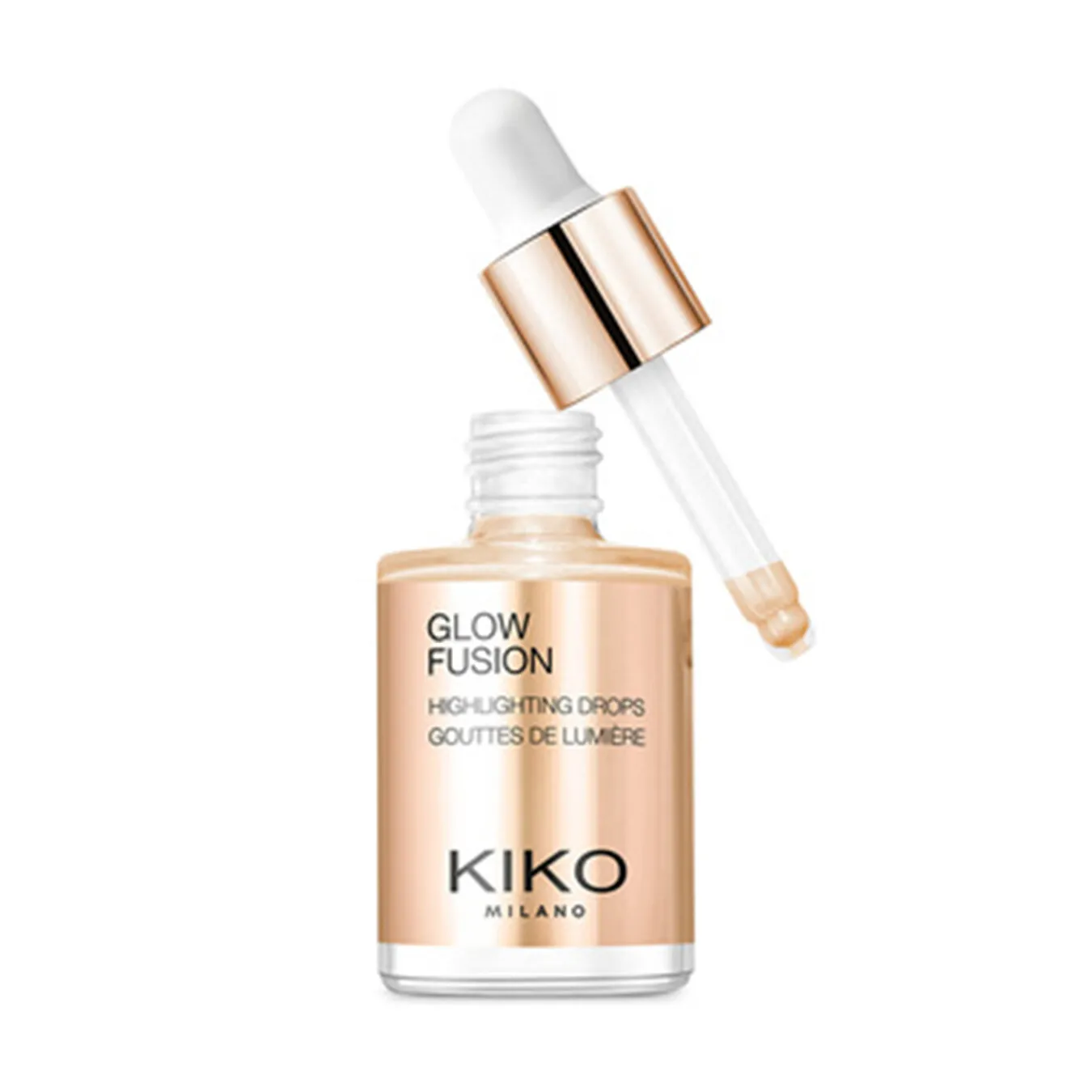 KIKO MILANO Glow Fusion Highlighting Drops Fluid Highlighters03 Gold Mine