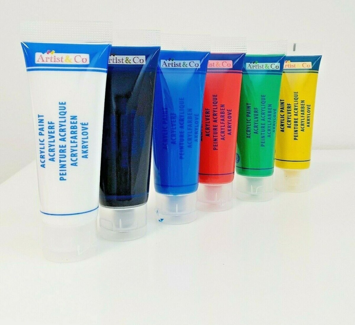 Akrylmaling Sæt - Artist & Co - 6X75 ML