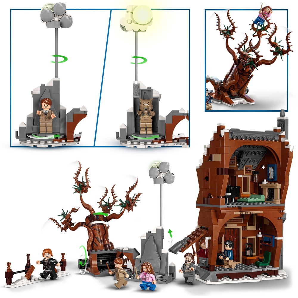 LEGO Harry Potter 76407 Heulende Hütte & Peitschende Weide Set