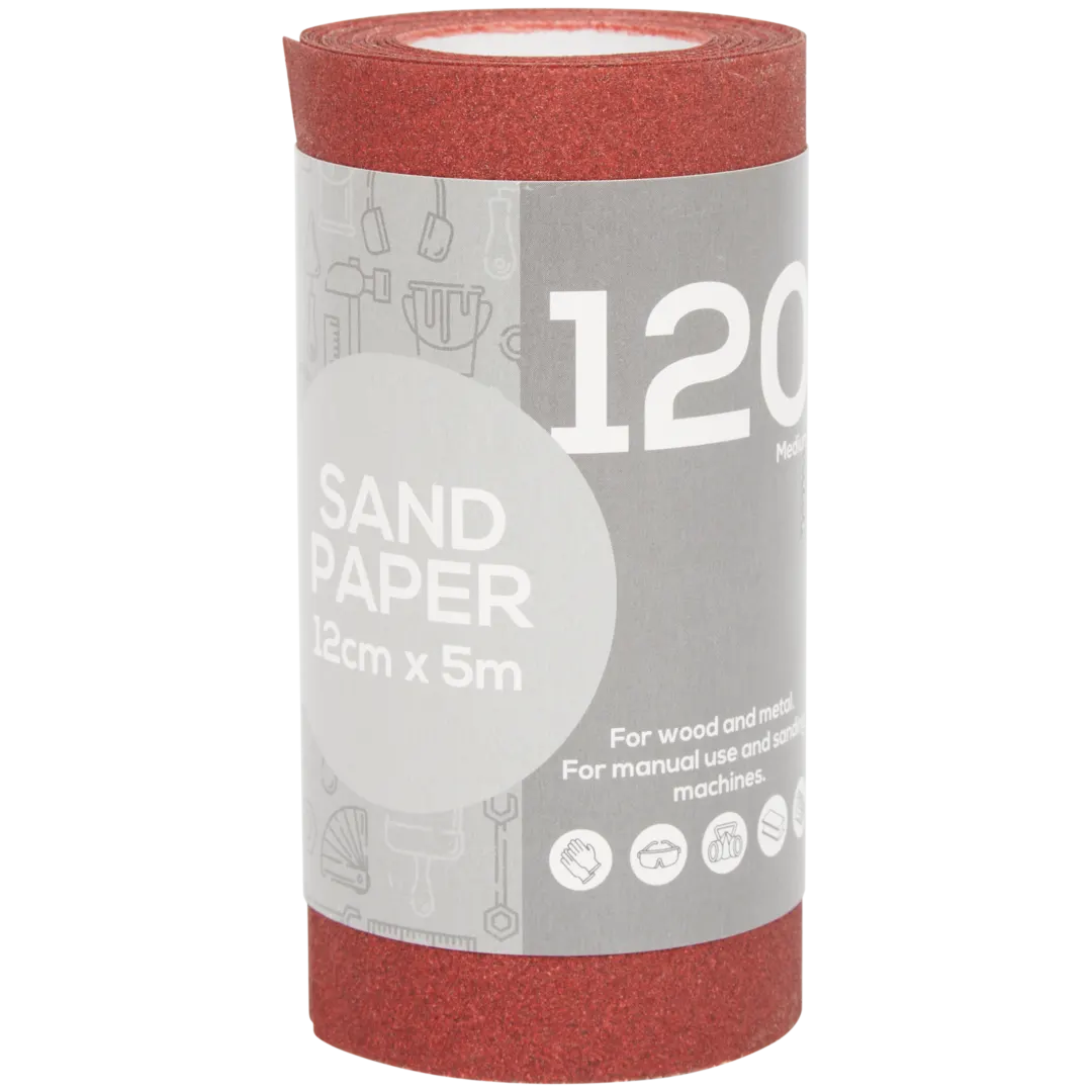 Schuurpapier 12 cm x 5 m | diverse varianten
