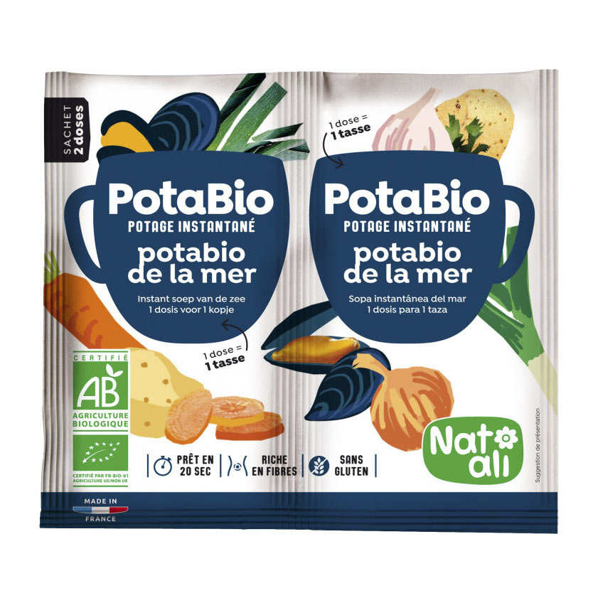 Potabio de la mer - potage instantané bio