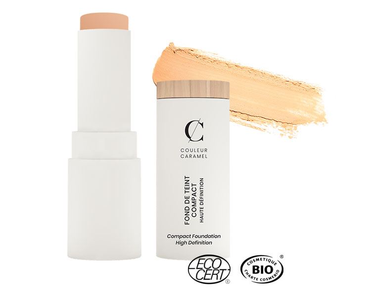 Couleur Caramel - Fond de teint Compact HD - Stick BIO, 9g