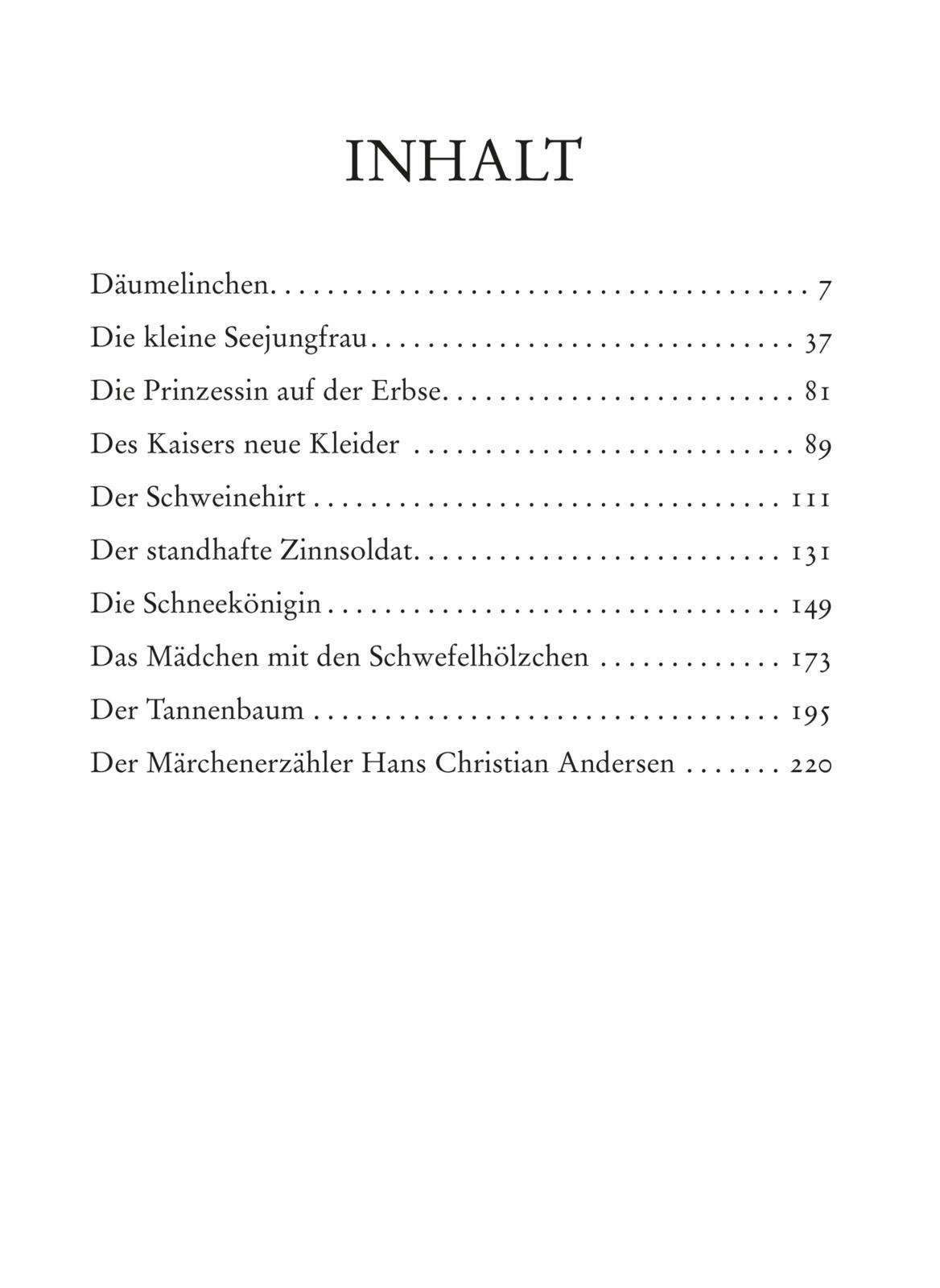 Die schönsten Märchen von Hans Christian Andersen
