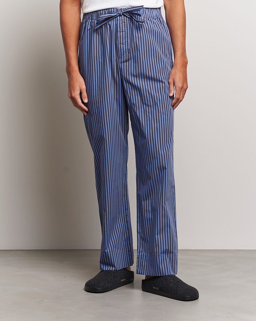 Tekla Poplin Pyjama Pants Verneuil Stripes