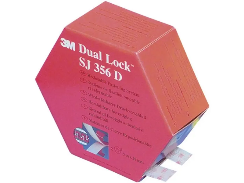 3M SJ356D, 5 m, Transparent, 25 mm, 1 stk