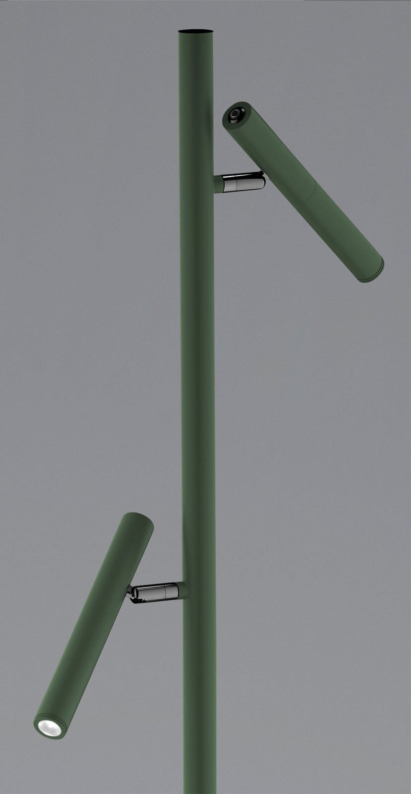 HELL LED Stehlampe STREAK tannengrün